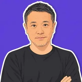 東京工事部長 久我 智秀（似顔絵）