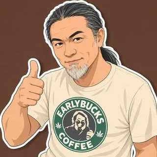 営業・FC管理 永井 達也（似顔絵）
