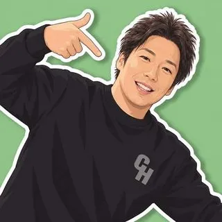 大阪サービスマン 高木 辰八（似顔絵）