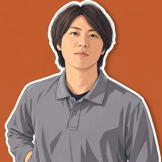 大阪サービスマン 山下 勇剛（似顔絵）